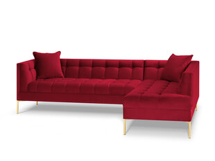 Stūra dīvāns Micadoni Home Karoo, sarkans cena un informācija | Stūra dīvāni | 220.lv