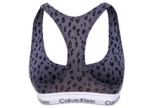 Женский спортивный бюстгальтер Calvin Klein, без подкладки, серый, F3785E JN7 27423 цена и информация | Спортивная одежда для женщин | 220.lv