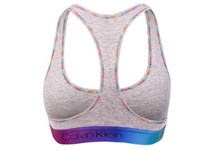 Женский спортивный бюстгальтер Bralette Calvin Klein, серый, QF6538E PGK 27694 цена и информация | Бюстгальтеры | 220.lv