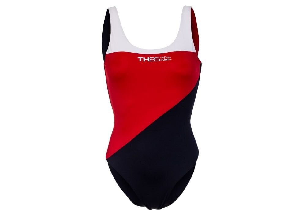 Sieviešu peldkostīms Tommy Hilfiger ONE-PIECE UW0UW02932 XLG 27271 cena un informācija | Peldkostīmi | 220.lv