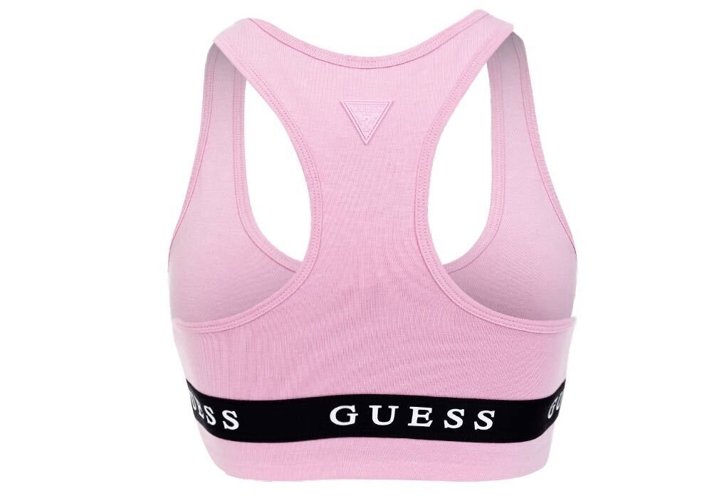 Krūšturis sievietēm Guess ALINE TOP ECO STRETCH PINK O1GA44KABR0 G4Q4 26422 cena un informācija | Krūšturi | 220.lv