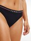 Biksītes sievietēm Tommy Hilfiger Thong MW Thong, tumši zilas UW0UW02484 DW5 39394 cena un informācija | Sieviešu biksītes | 220.lv