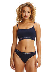 Женские трусики Tommy Hilfiger THONG MW THONG, темно-синие UW0UW02484 DW5 39394 цена и информация | Женские трусики | 220.lv