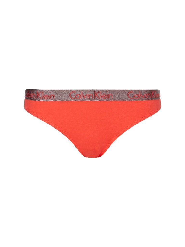 Bikini biksītes sievietēm Calvin Klein, sarkanas 000QD3540E XKW 39439 цена и информация | Sieviešu biksītes | 220.lv