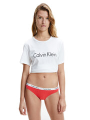 Klasiskās biksītes sievietēm Calvin Klein, sarkanas 0000D1618E XKW 38472 cena un informācija | Sieviešu biksītes | 220.lv