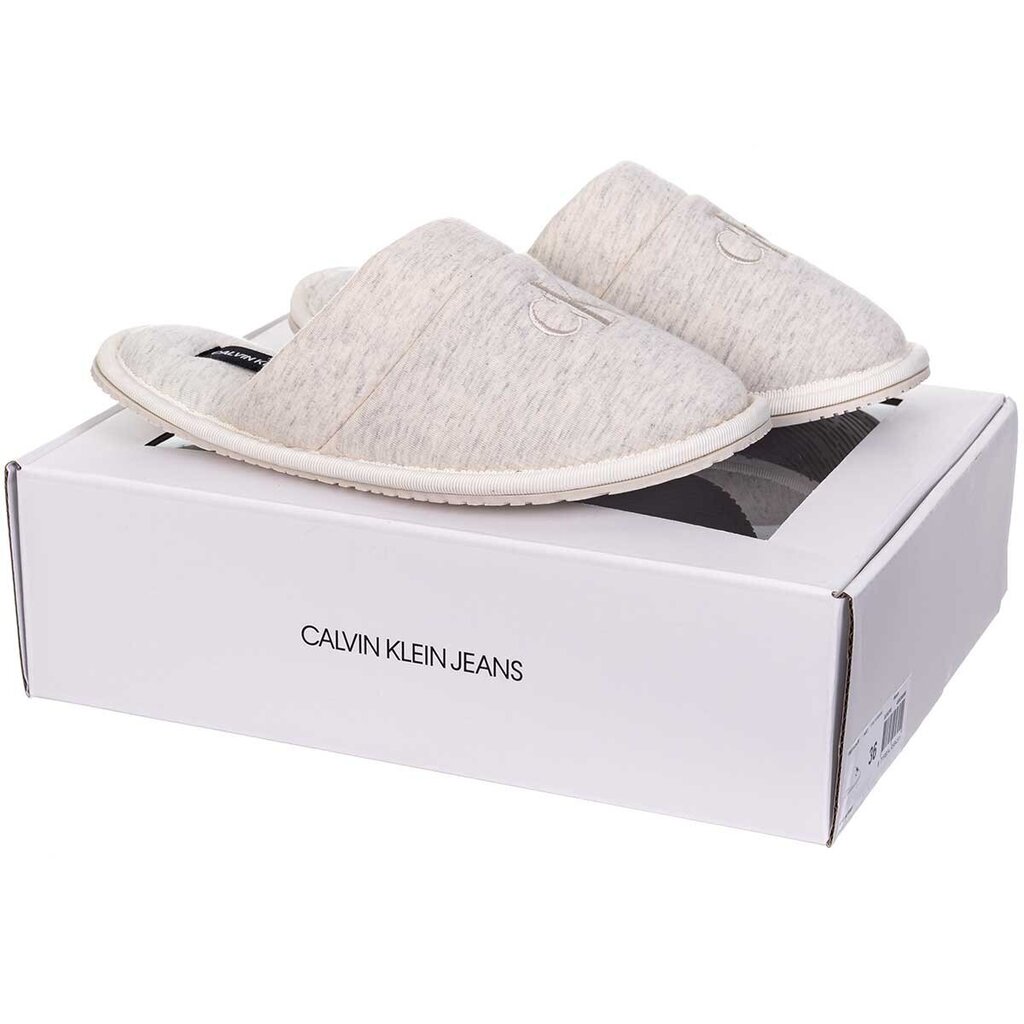 Čības sievietēm Calvin Klein HOME SLIPPER MUŚLIN YW0YW00478 AEO 38748 cena un informācija | Iešļūcenes, čības sievietēm | 220.lv