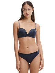 Stringu biksītes sievietēm Tommy Hilfiger THONG, tumši zilas UW0UW03259 DW5 40810 цена и информация | Трусики | 220.lv