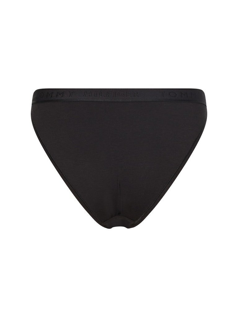 Bikini biksītes sievietēm Tommy Hilfiger Bikini, melnas UW0UW03153 BDS 40907 цена и информация | Sieviešu biksītes | 220.lv