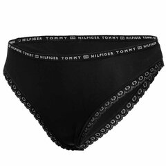 Sieviešu bikini biksītes Tommy Hilfiger, melnas UW0UW02825 0R7 42058 cena un informācija | Sieviešu biksītes | 220.lv