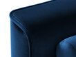 Universāls stūra dīvāns Micadoni Home Leona, zils/zelta krāsas цена и информация | Stūra dīvāni | 220.lv