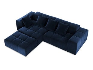 Universāls stūra dīvāns Micadoni Home Margo L, zils cena un informācija | Stūra dīvāni | 220.lv