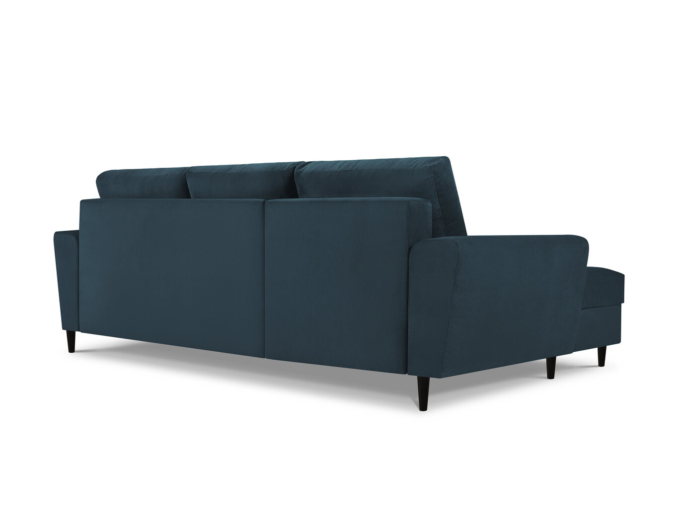 Stūra dīvāns Micadoni Home Moghan, tumši zils cena un informācija | Stūra dīvāni | 220.lv