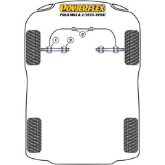 Silentblock Powerflex cena un informācija | Auto piederumi | 220.lv