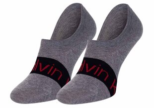 Мужские носки Calvin Klein, 2 пары, серые 701218713 003 39845 цена и информация | Мужские носки | 220.lv