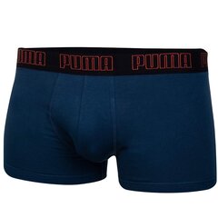 Apakšbikses vīriešiem Puma Trunks 2 pāri, zilas/pelēkas 935015 17 41341 cena un informācija | Vīriešu apakšbikses | 220.lv