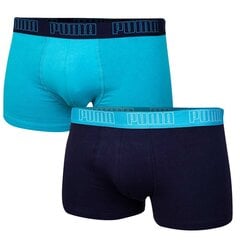 Мужские боксеры Puma TRUNKS 2 пары, синие, темно-синие, 935015 05 41721 цена и информация | Мужские трусы | 220.lv