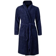 Vīriešu peldmētelis vannai Calvin Klein, tumši zils, 000EM1159E 8SB 42082 цена и информация | Мужские халаты, пижамы | 220.lv