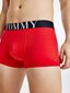 Vīriešu apakšbikses Tommy Hilfiger 1P Trunk, sarkanas UM0UM02340 XLG 42407 цена и информация | Vīriešu apakšbikses | 220.lv