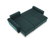 Universāls stūra dīvāns Micadoni Home Moghan, gaiši zaļš/melns цена и информация | Stūra dīvāni | 220.lv