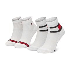 Детские носки Tommy Hilfiger, 2 пары WHITE 100002319 001 25570 цена и информация | Носки, колготки для мальчиков | 220.lv