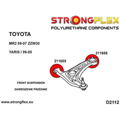 Silentblock Strongflex STF211685AX2 (2 gab.) cena un informācija | Auto piederumi | 220.lv