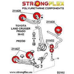 Silentblock Strongflex STF216125A cena un informācija | Auto piederumi | 220.lv