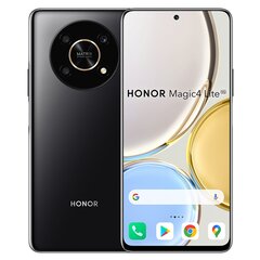 Honor Magic 4 Lite 5G 128GB Dual SIM Midnight Black cena un informācija | Mobilie telefoni | 220.lv