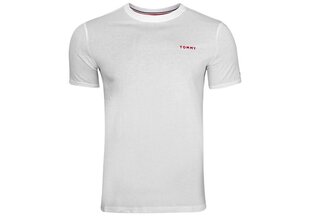 Мужская футболка Tommy Hilfiger T-SHIRT CN SS TEE WHITE UM0UM02197 YBR 29025 цена и информация | Мужские футболки | 220.lv