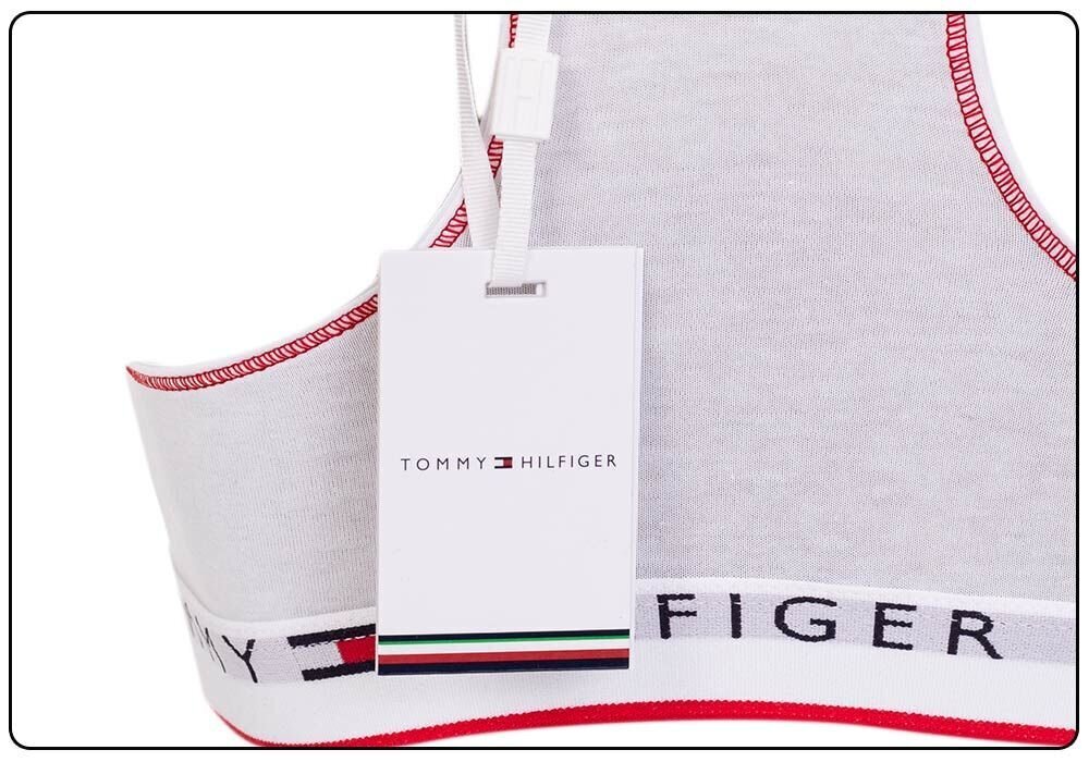 Krūšturis sievietēm Tommy Hilfiger BRALETTE WHITE UW0UW02743 YBR 28865 cena un informācija | Krūšturi | 220.lv