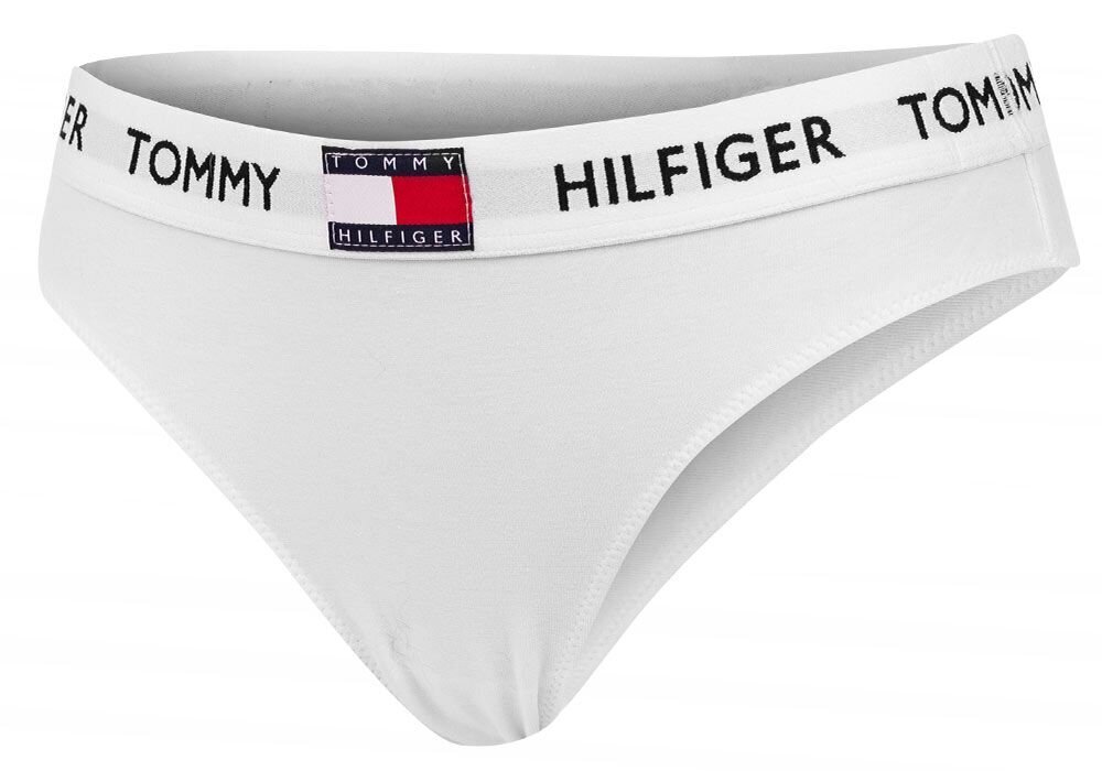 Biksītes-bikini sievietēm Tommy Hilfiger WHITE UW0UW02193 YCD 29315 cena un informācija | Sieviešu biksītes | 220.lv