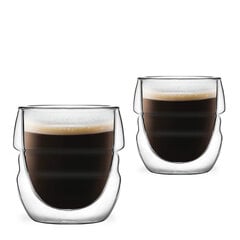 Vialli Design espresso krūze ar dubultām stikla sieniņām Sferico, 70 ml cena un informācija | Glāzes, krūzes, karafes | 220.lv