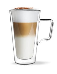 Vialli Design latte glāze ar dubultstikla sieniņām Diva, 350 ml, 2 gab. цена и информация | Стаканы, фужеры, кувшины | 220.lv