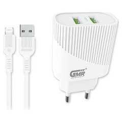 USB-зарядное Goms Кабель с подсветкой 1 м цена и информация | Зарядные устройства для телефонов | 220.lv
