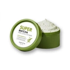 Очищающая глиняная маска с зеленым чаем матча Some By Mi Super Matcha Pore Clean Clay Mask 100g цена и информация | Маски для лица, патчи для глаз | 220.lv