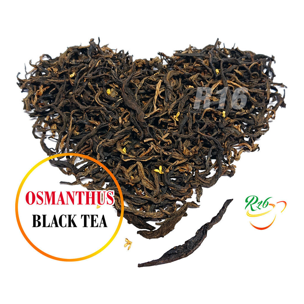 Ekskluzīva Ķīnas melnā tēja MAO FENG ar tipšiem un Osmanthus ziediem, Osmanthus Black tea MAO FENG with tips, PT80 g цена и информация | Tēja | 220.lv
