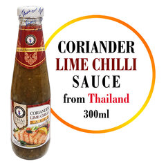 Koriandra, laima un čilli mērce, Coriander Lime Chilli Sauce, Thai Dancer, 300 ml cena un informācija | Mērces | 220.lv