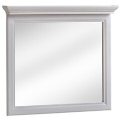 Vannas istabas spogulis Hakano Castle, 76x85 cm, balta cena un informācija | Vannas istabas spoguļi | 220.lv