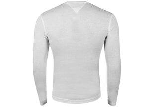 Vīriešu krekls ar garām piedurknēm Tommy Hilfiger TJM ORIGINAL RIB LONGSLEEVE TEE WHITE DM0DM04409 100 28579 цена и информация | Мужские футболки | 220.lv