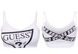 Krūšturis sievietēm Guess ACTIVE BRA MEDIUM SUPPORT WHITE O1GA53MC03W TWHT 28539 cena un informācija | Krūšturi | 220.lv