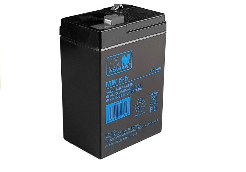 AGM gēla akumulators 6V5Ah cena un informācija | Akumulatori | 220.lv