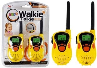 Детская рация Walkie Talkie, желтая цена и информация | Конструктор автомобилей игрушки для мальчиков | 220.lv