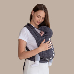 Love & Carry ergonomisks slings Love Tie Organic, Granite цена и информация | Слинги, эргорюкзаки | 220.lv