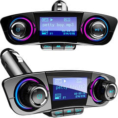 Bluetooth auto raidītājs – FM Modulators, telefona lādētājs, MP3 atskaņotājs цена и информация | FM Модуляторы | 220.lv