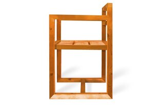 Садовое кресло Floriane Garden Radom, коричневое цена и информация | Садовые стулья, кресла, пуфы | 220.lv