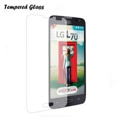 Защитное стекло Tempered Glass для телефона LG D320 L70 цена и информация | Защитные пленки для телефонов | 220.lv