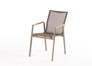 Садовое кресло Floriane Garden Next, бежевое цена и информация | Садовые стулья, кресла, пуфы | 220.lv