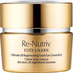 Крем под глаза Estee Lauder Re-Nutriv Ultimate Lift Regenerating Youth 15 мл цена и информация | Сыворотки, кремы для век | 220.lv