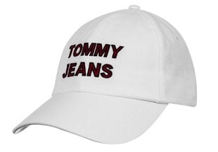 Cepure vīriešiem Tommy Hilfiger TJW GRAPHIC CAP WHITE AW0AW10191 YBR 37975 цена и информация | Мужские шарфы, шапки, перчатки | 220.lv