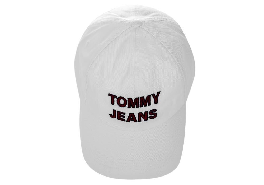 Cepure vīriešiem Tommy Hilfiger TJW GRAPHIC CAP WHITE AW0AW10191 YBR 37975 cena un informācija | Vīriešu cepures, šalles, cimdi | 220.lv