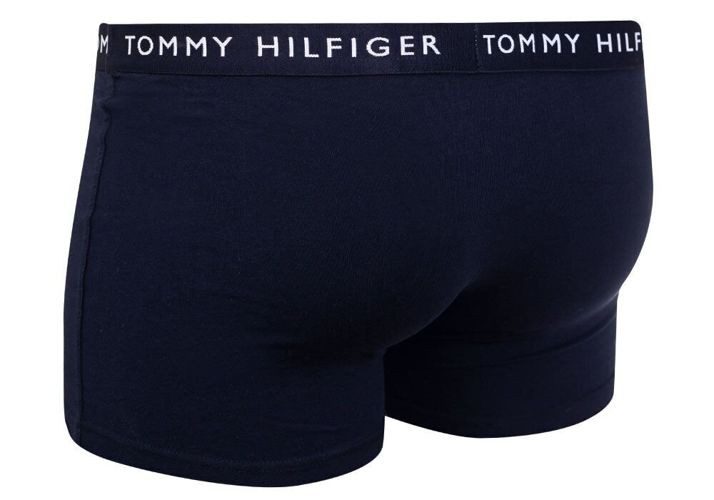 Bokseršorti vīriešiem Tommy Hilfiger, 3 pāri WHITE/RED/NAVY UM0UM02203 0WS 29194 цена и информация | Vīriešu apakšbikses | 220.lv